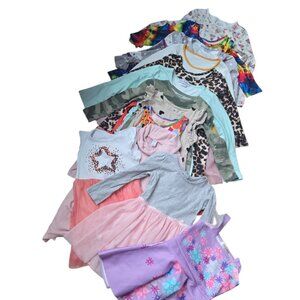 Huge Lot 13 Girls Dresses Size 5T/6 - Old Navy H&M, Long,Short Sleeve,Tulle...
